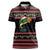 Merry Fishmas Christmas Women Polo Shirt Xmas Holiday Patterns - Wonder Print Shop