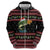 Merry Fishmas Christmas Zip Hoodie Xmas Holiday Patterns - Wonder Print Shop