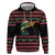 Merry Fishmas Christmas Zip Hoodie Xmas Holiday Patterns - Wonder Print Shop