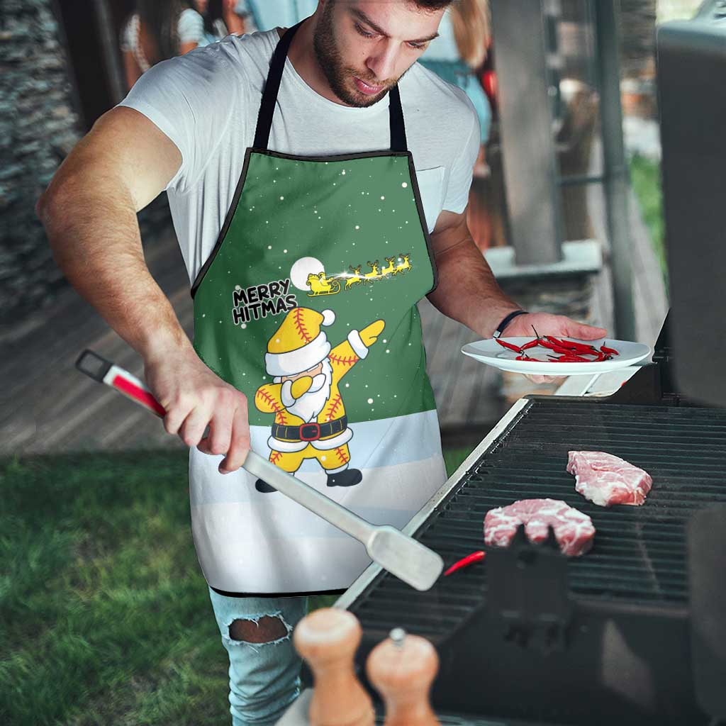 Merry Hitsmas Christmas Yall Christmas Apron Xmas Holiday Patterns - Wonder Print Shop