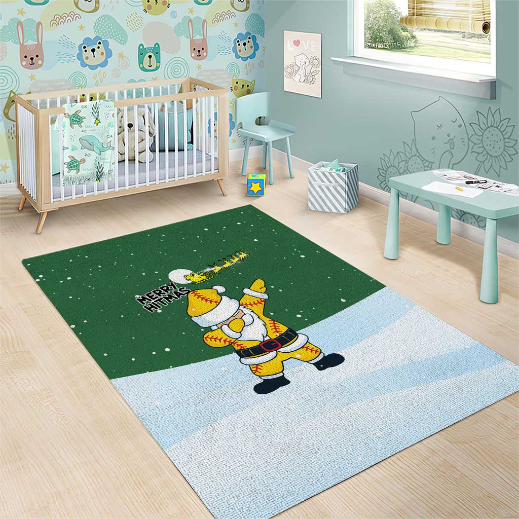 Merry Hitsmas Christmas Yall Christmas Area Rug Xmas Holiday Patterns - Wonder Print Shop