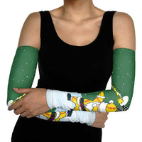 Merry Hitsmas Christmas Yall Christmas Arm Sleeves Xmas Holiday Patterns - Wonder Print Shop