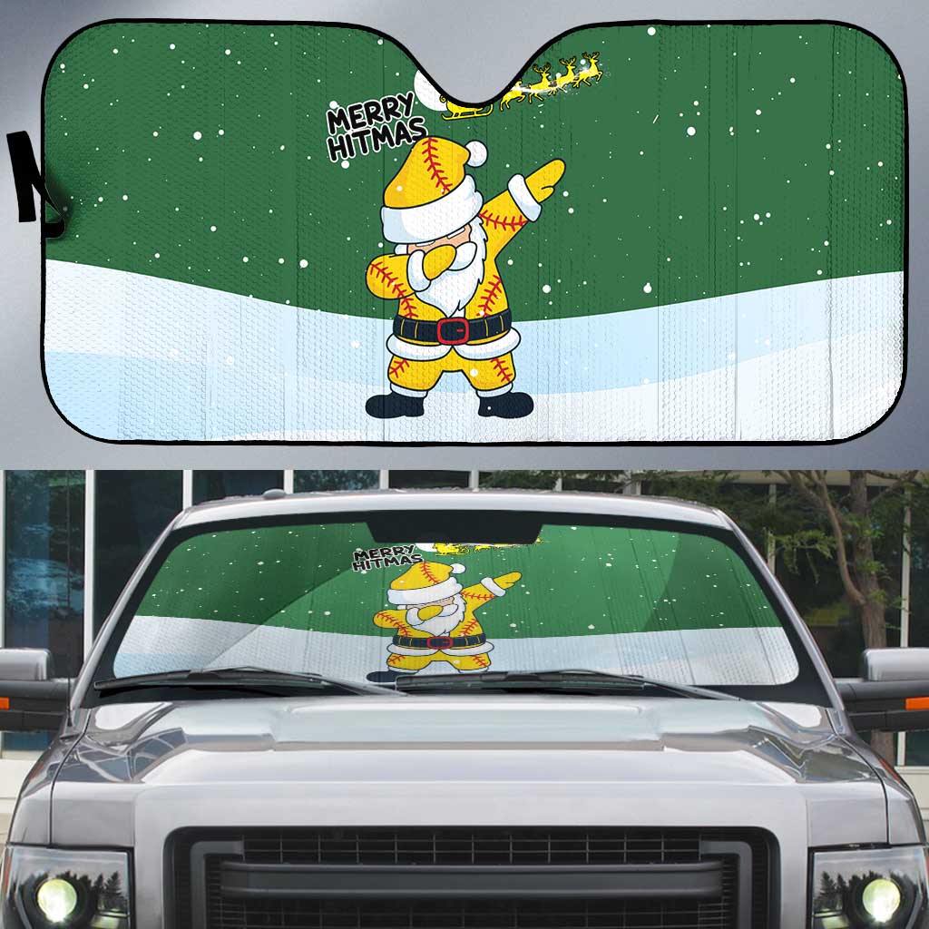 Merry Hitsmas Christmas Yall Christmas Auto Sun Shade Xmas Holiday Patterns - Wonder Print Shop