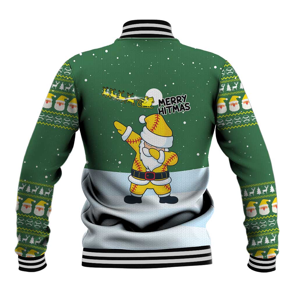 Merry Hitsmas Christmas Yall Christmas Baseball Jacket Xmas Holiday Patterns - Wonder Print Shop