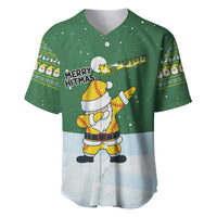 Merry Hitsmas Christmas Yall Christmas Baseball Jersey Xmas Holiday Patterns - Wonder Print Shop