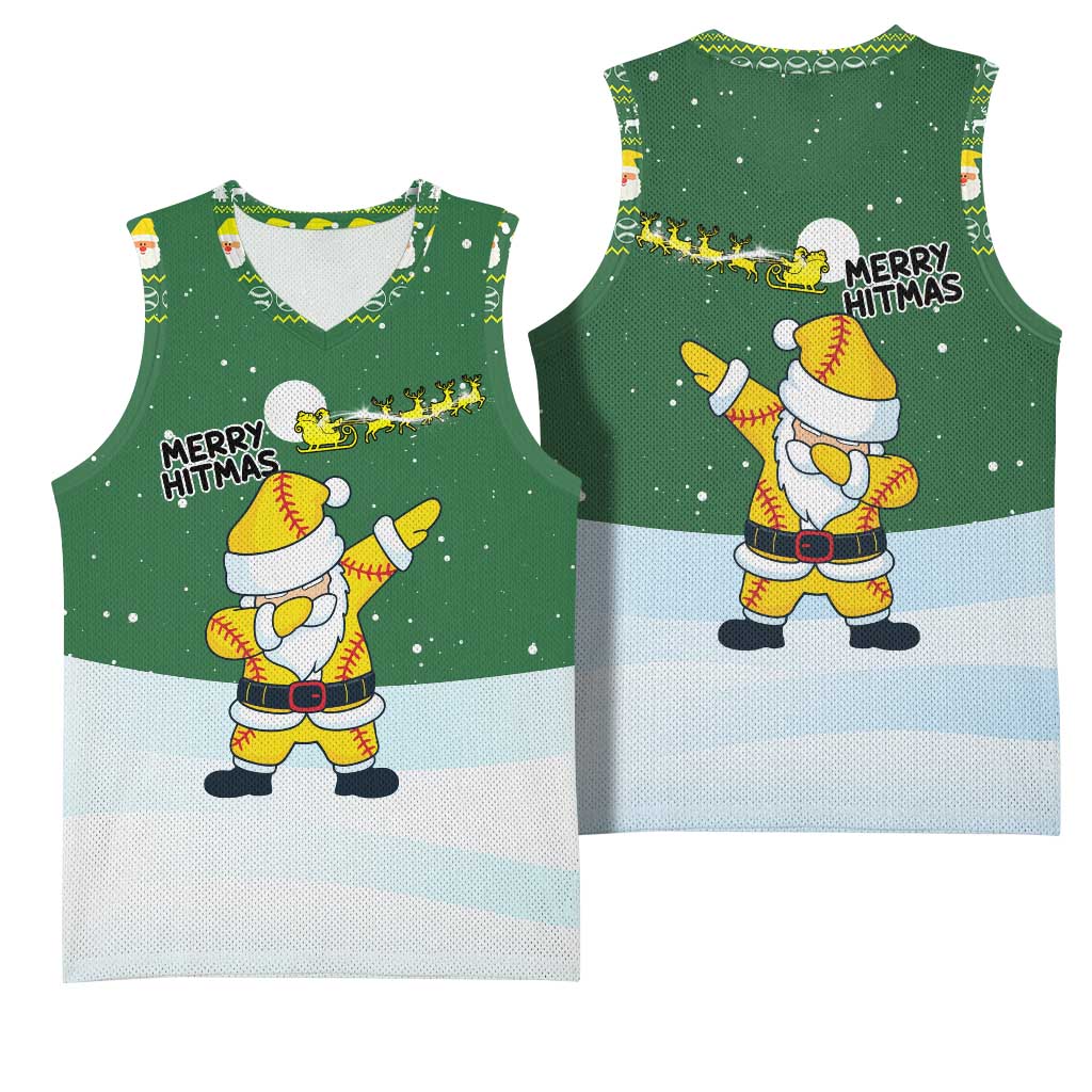 Merry Hitsmas Christmas Yall Christmas Basketball Jersey Xmas Holiday Patterns - Wonder Print Shop