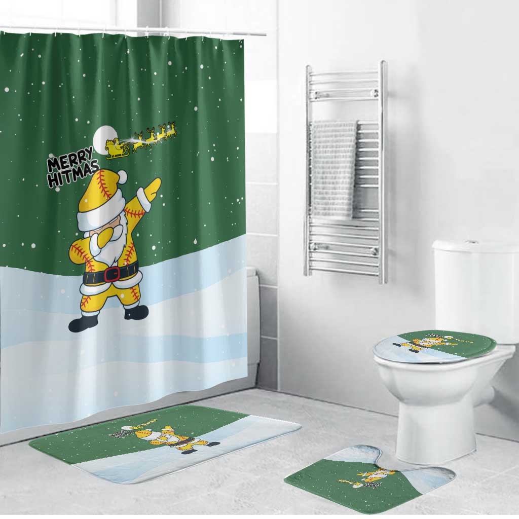 Merry Hitsmas Christmas Yall Christmas Bathroom Set Xmas Holiday Patterns - Wonder Print Shop