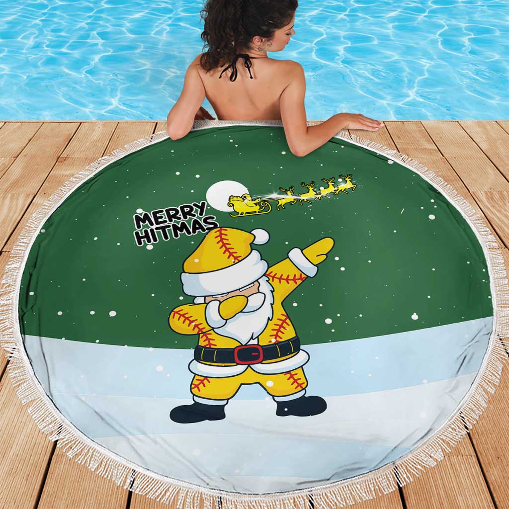 Merry Hitsmas Christmas Yall Christmas Beach Blanket Xmas Holiday Patterns - Wonder Print Shop