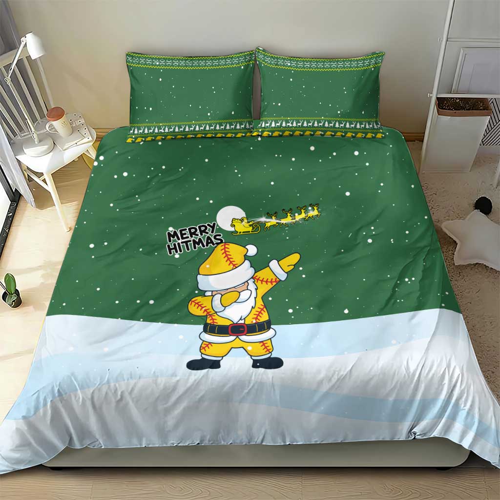 Merry Hitsmas Christmas Yall Christmas Bedding Set Xmas Holiday Patterns - Wonder Print Shop