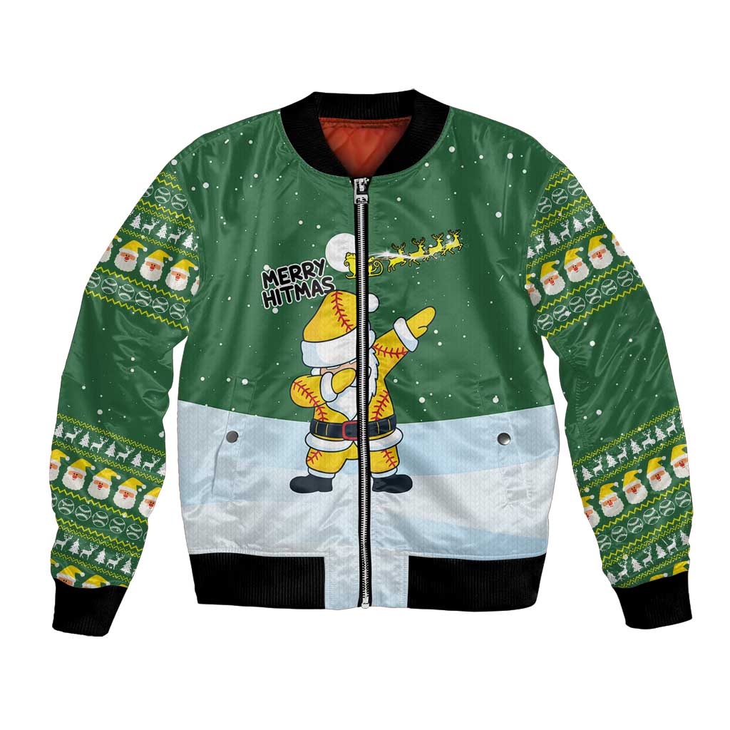 Merry Hitsmas Christmas Yall Christmas Bomber Jacket Xmas Holiday Patterns - Wonder Print Shop