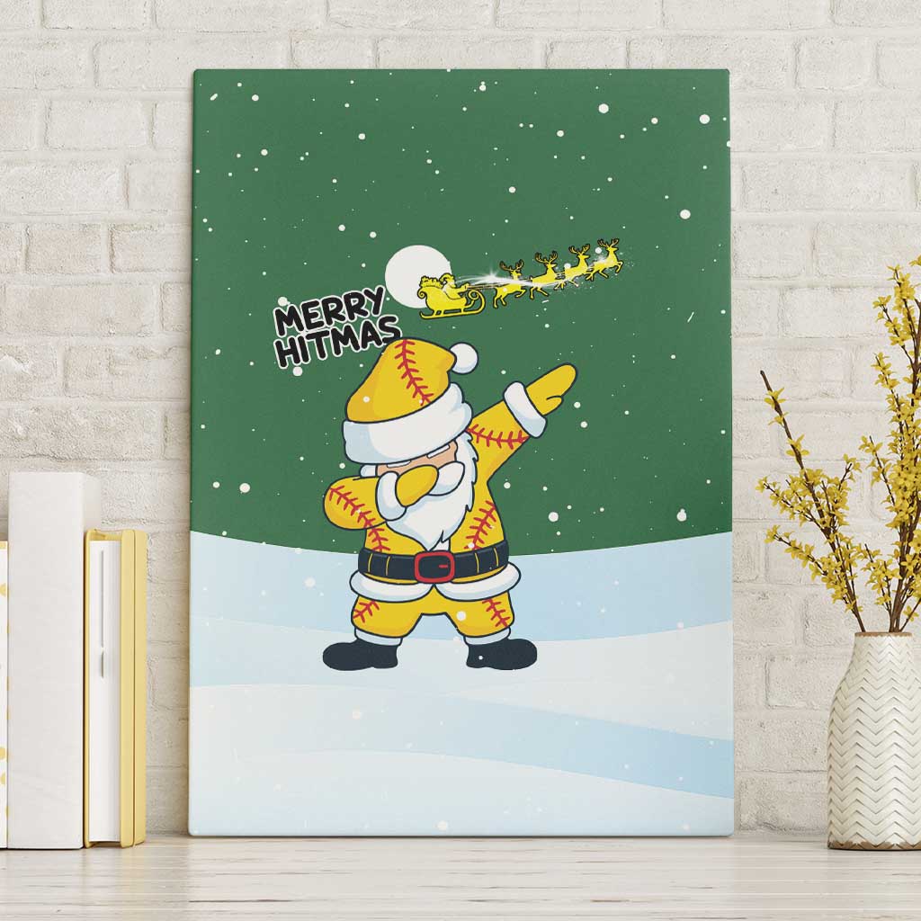 Merry Hitsmas Christmas Yall Christmas Canvas Wall Art Xmas Holiday Patterns - Wonder Print Shop