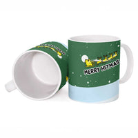 Merry Hitsmas Christmas Yall Christmas Ceramic Mug Xmas Holiday Patterns - Wonder Print Shop