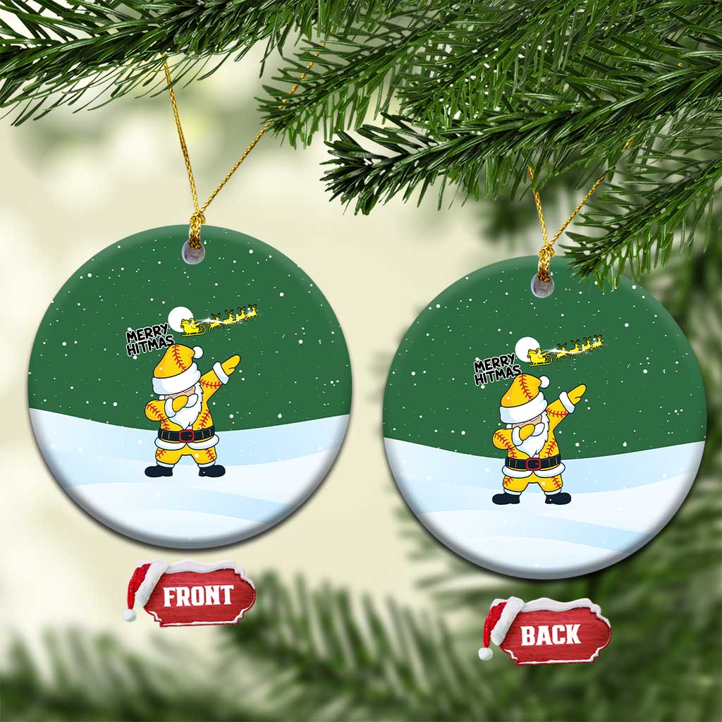 Merry Hitsmas Christmas Yall Christmas Ceramic Ornament Xmas Holiday Patterns - Wonder Print Shop