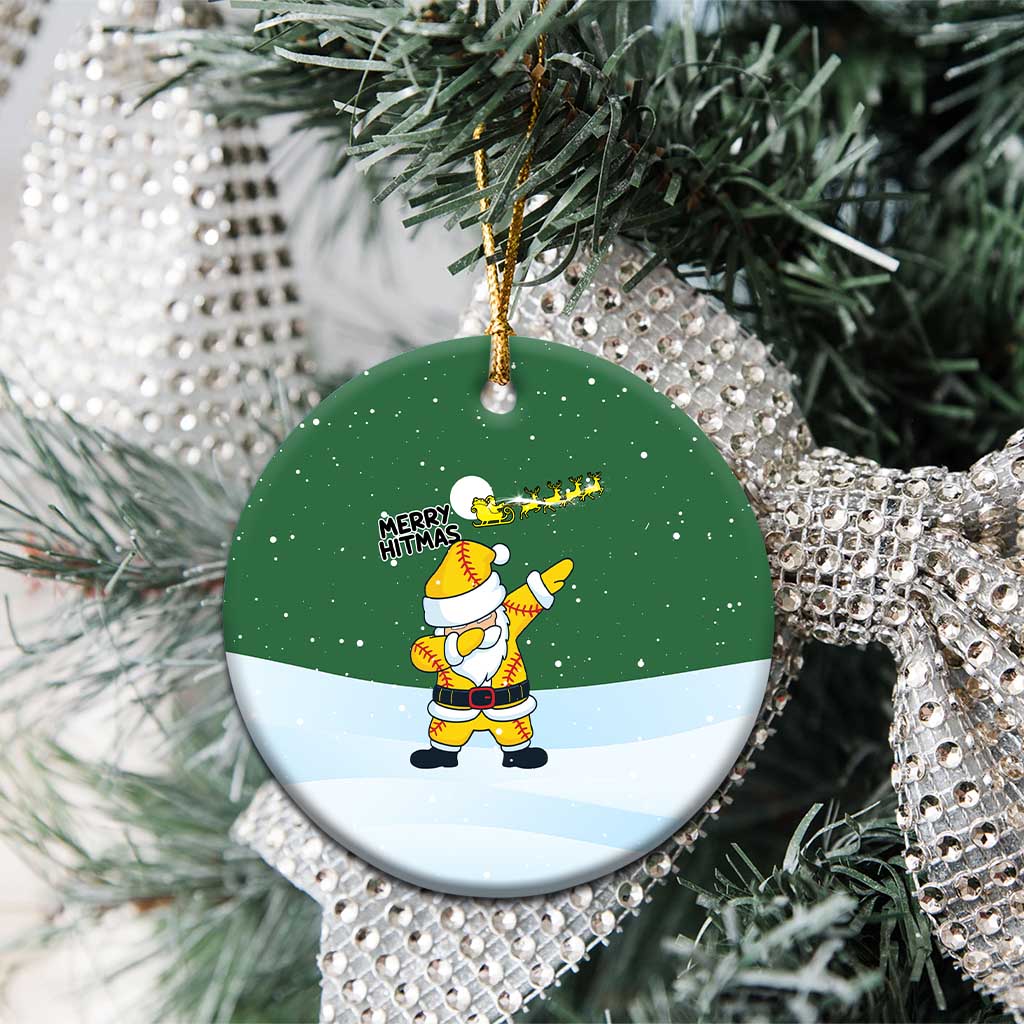 Merry Hitsmas Christmas Yall Christmas Ceramic Ornament Xmas Holiday Patterns - Wonder Print Shop