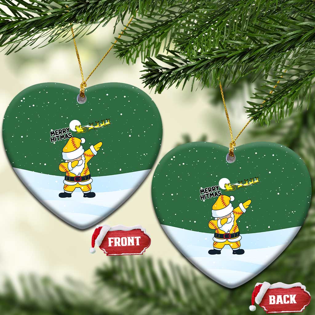 Merry Hitsmas Christmas Yall Christmas Ceramic Ornament Xmas Holiday Patterns - Wonder Print Shop