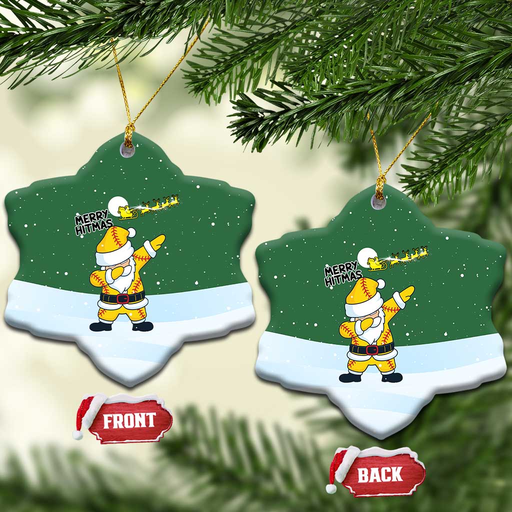 Merry Hitsmas Christmas Yall Christmas Ceramic Ornament Xmas Holiday Patterns - Wonder Print Shop