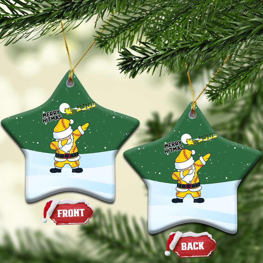 Merry Hitsmas Christmas Yall Christmas Ceramic Ornament Xmas Holiday Patterns - Wonder Print Shop