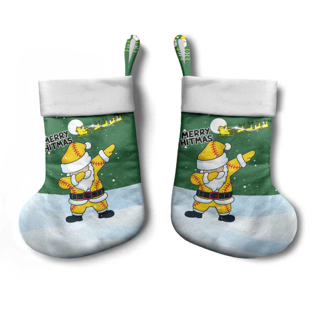 Merry Hitsmas Christmas Yall Christmas Stocking Xmas Holiday Patterns - Wonder Print Shop