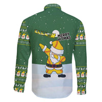 Merry Hitsmas Christmas Yall Christmas Family Matching Off The Shoulder Long Sleeve Dress and Hawaiian Shirt Xmas Holiday Patterns - Wonder Print Shop