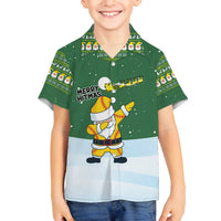 Merry Hitsmas Christmas Yall Christmas Family Matching Off The Shoulder Long Sleeve Dress and Hawaiian Shirt Xmas Holiday Patterns - Wonder Print Shop