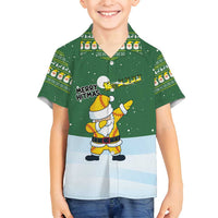 Merry Hitsmas Christmas Yall Christmas Family Matching Off Shoulder Short Dress and Hawaiian Shirt Xmas Holiday Patterns - Wonder Print Shop