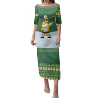 Merry Hitsmas Christmas Yall Christmas Family Matching Puletasi and Hawaiian Shirt Xmas Holiday Patterns - Wonder Print Shop