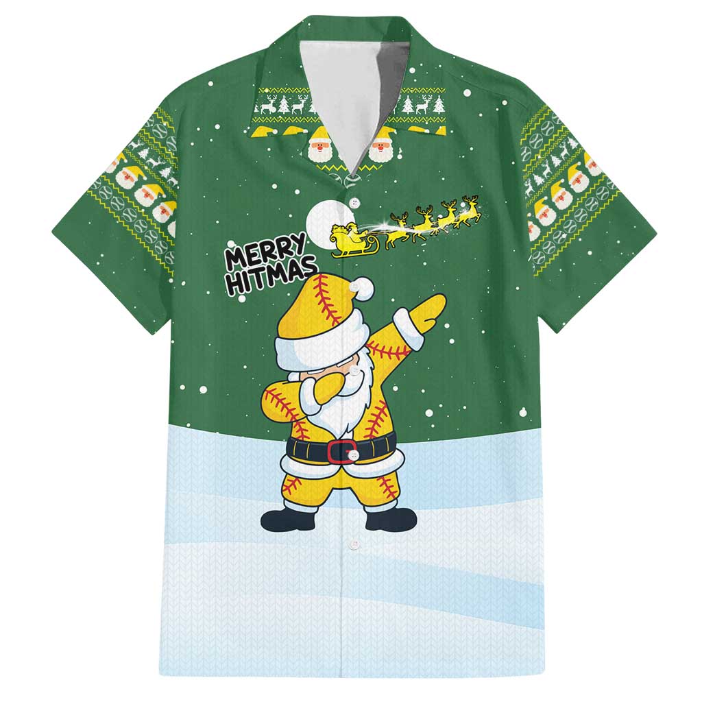 Merry Hitsmas Christmas Yall Christmas Family Matching Summer Maxi Dress and Hawaiian Shirt Xmas Holiday Patterns - Wonder Print Shop