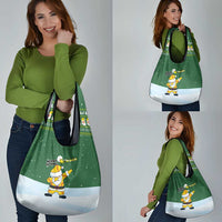Merry Hitsmas Christmas Yall Christmas Grocery Bag Xmas Holiday Patterns - Wonder Print Shop