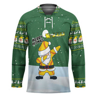 Merry Hitsmas Christmas Yall Christmas Hockey Jersey Xmas Holiday Patterns - Wonder Print Shop