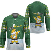 Merry Hitsmas Christmas Yall Christmas Hockey Jersey Xmas Holiday Patterns - Wonder Print Shop