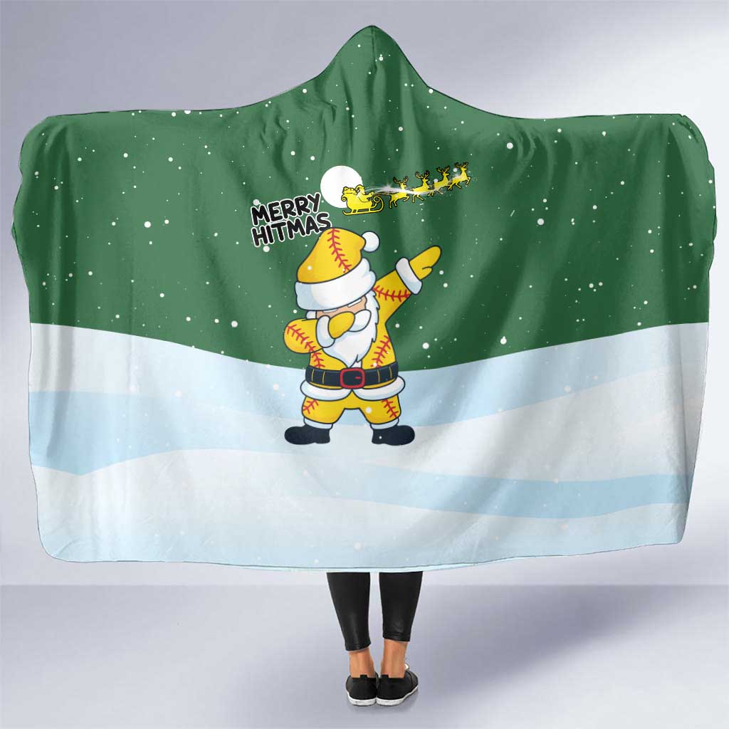 Merry Hitsmas Christmas Yall Christmas Hooded Blanket Xmas Holiday Patterns - Wonder Print Shop