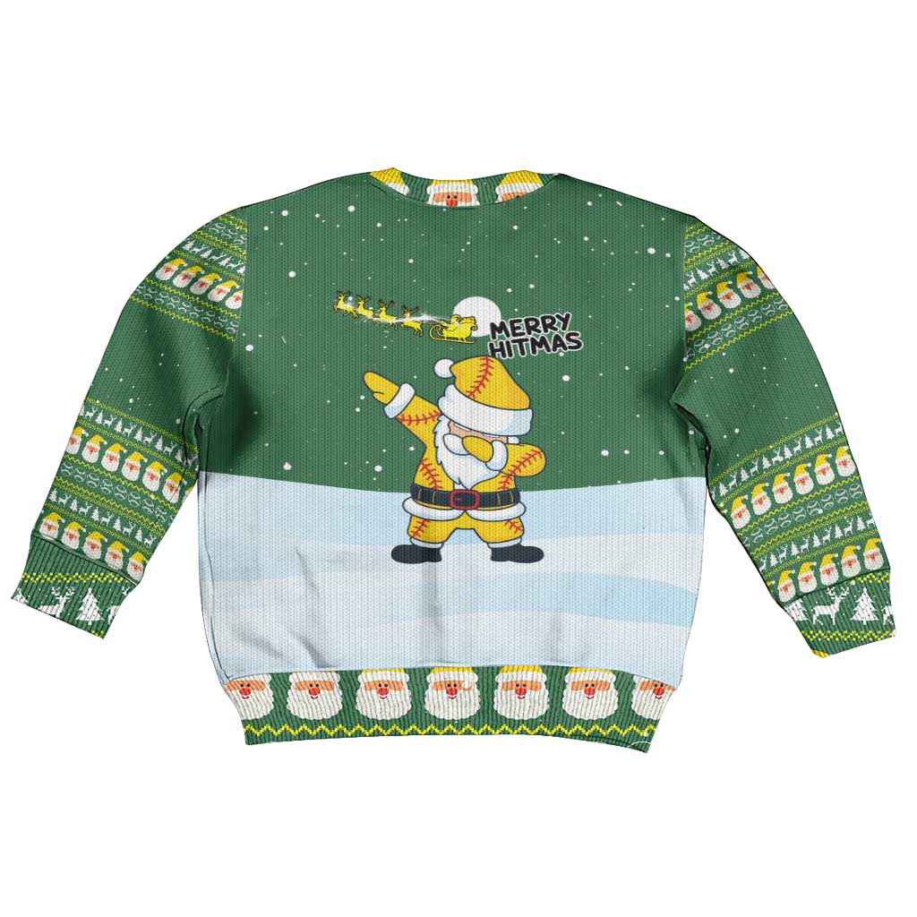 Merry Hitsmas Christmas Yall Christmas Kid Ugly Christmas Sweater Xmas Holiday Patterns - Wonder Print Shop