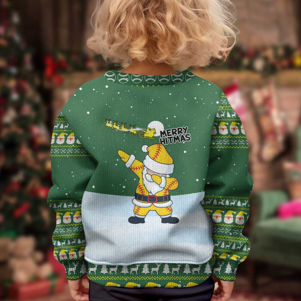 Merry Hitsmas Christmas Yall Christmas Kid Ugly Christmas Sweater Xmas Holiday Patterns - Wonder Print Shop