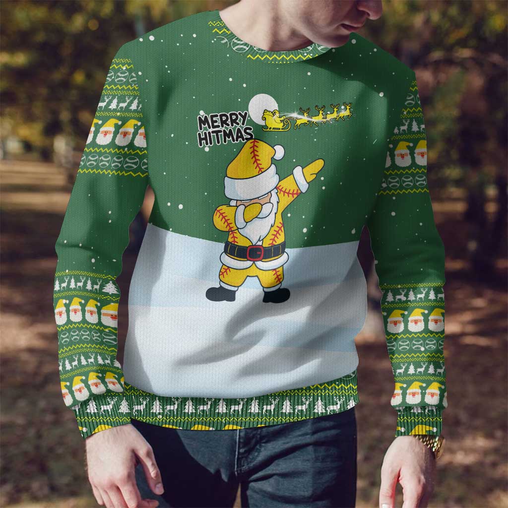 Merry Hitsmas Christmas Yall Christmas Ugly Christmas Sweater Xmas Holiday Patterns - Wonder Print Shop