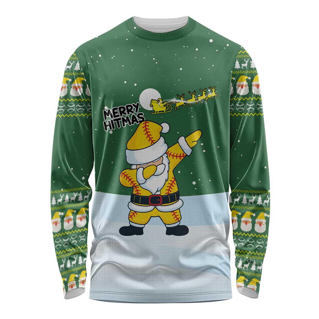 Merry Hitsmas Christmas Yall Christmas Long Sleeve Shirt Xmas Holiday Patterns - Wonder Print Shop
