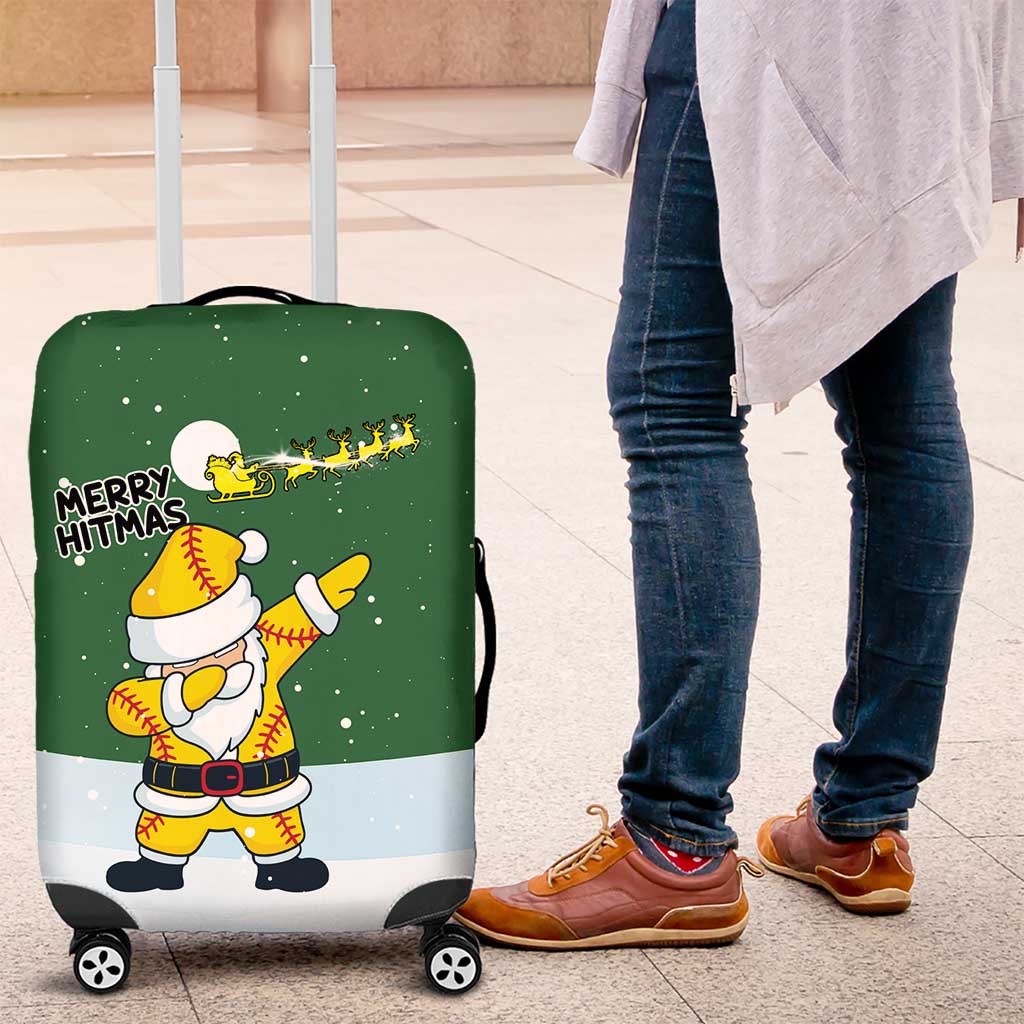 Merry Hitsmas Christmas Yall Christmas Luggage Cover Xmas Holiday Patterns - Wonder Print Shop