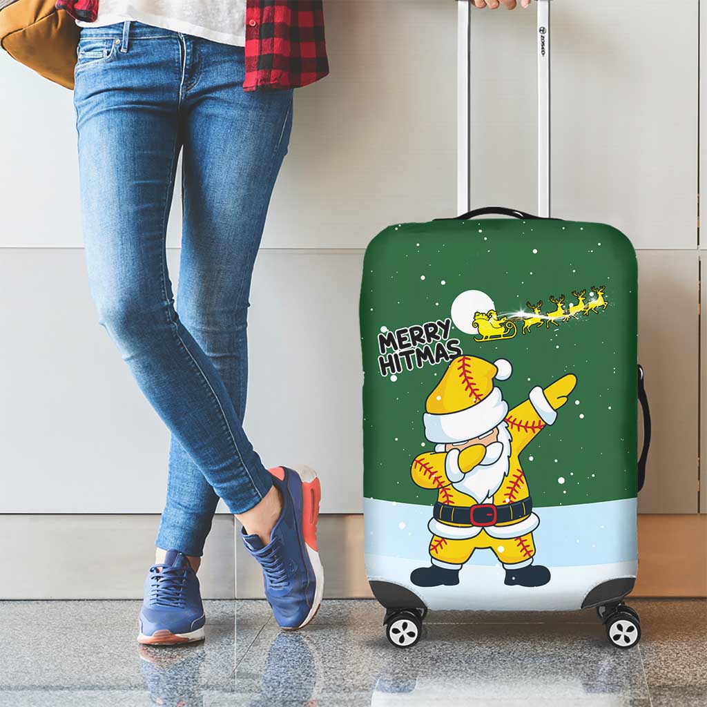 Merry Hitsmas Christmas Yall Christmas Luggage Cover Xmas Holiday Patterns - Wonder Print Shop