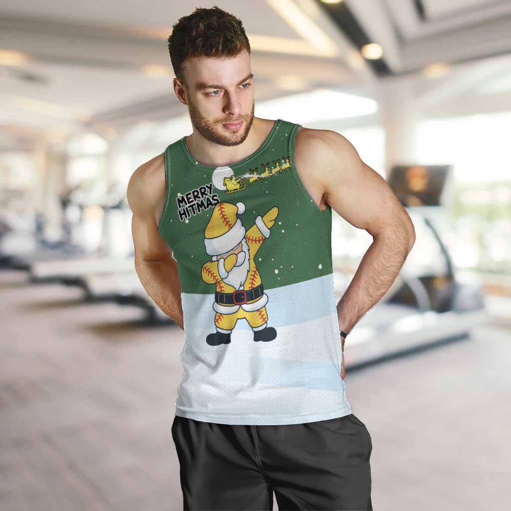 Merry Hitsmas Christmas Yall Christmas Men Tank Top Xmas Holiday Patterns - Wonder Print Shop