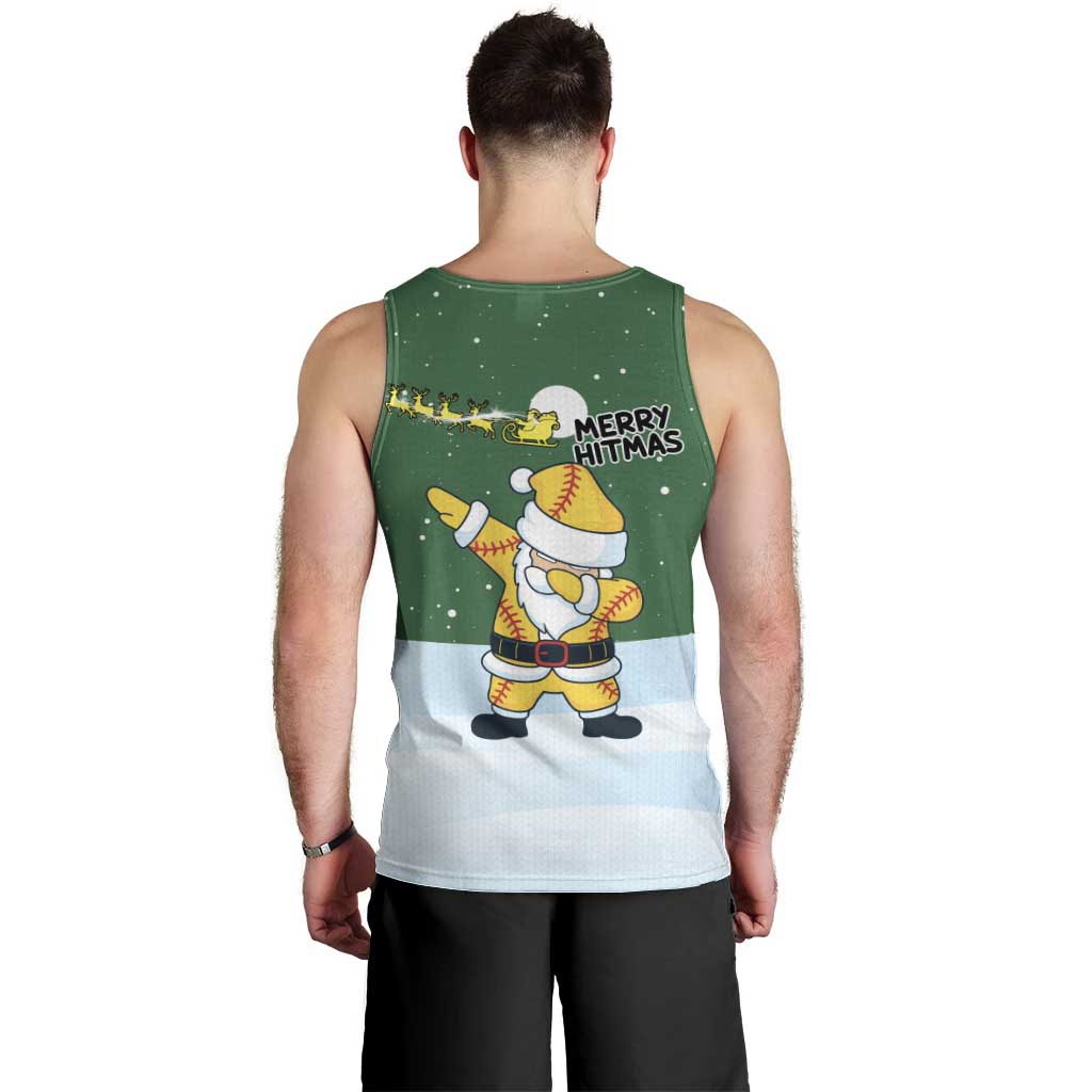 Merry Hitsmas Christmas Yall Christmas Men Tank Top Xmas Holiday Patterns - Wonder Print Shop