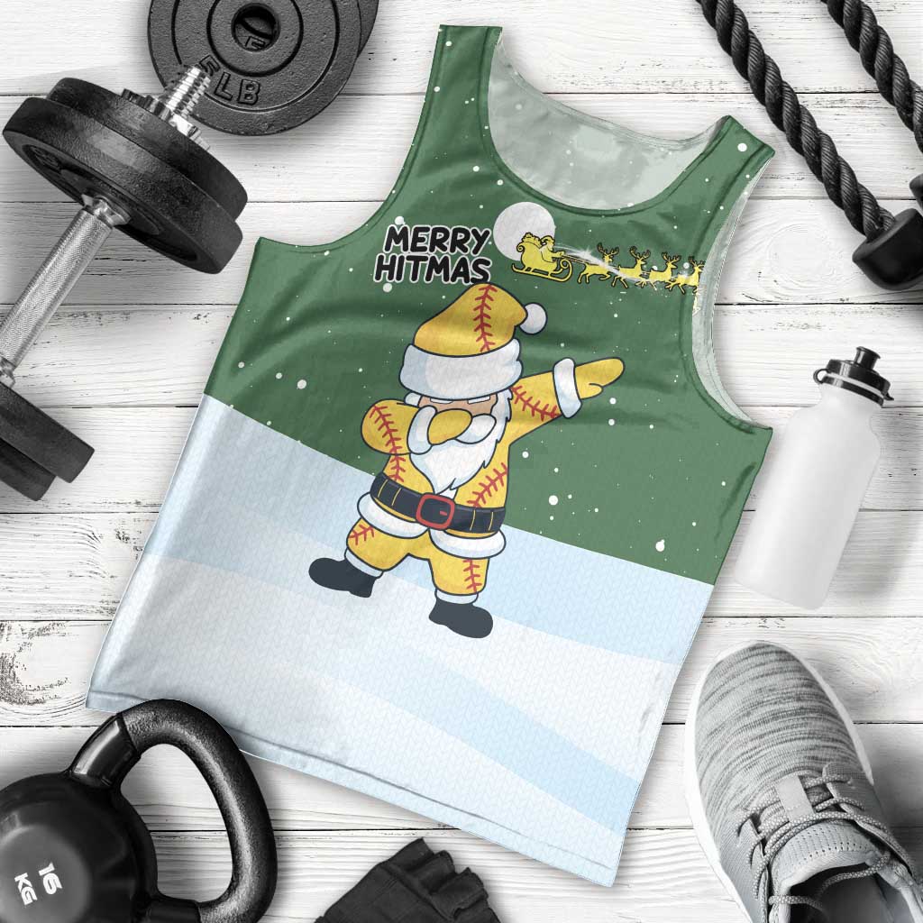 Merry Hitsmas Christmas Yall Christmas Men Tank Top Xmas Holiday Patterns - Wonder Print Shop