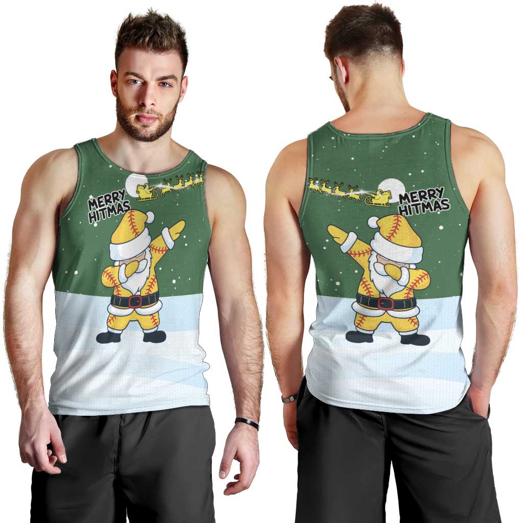 Merry Hitsmas Christmas Yall Christmas Men Tank Top Xmas Holiday Patterns - Wonder Print Shop