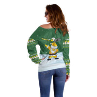 Merry Hitsmas Christmas Yall Christmas Off Shoulder Sweater Xmas Holiday Patterns - Wonder Print Shop