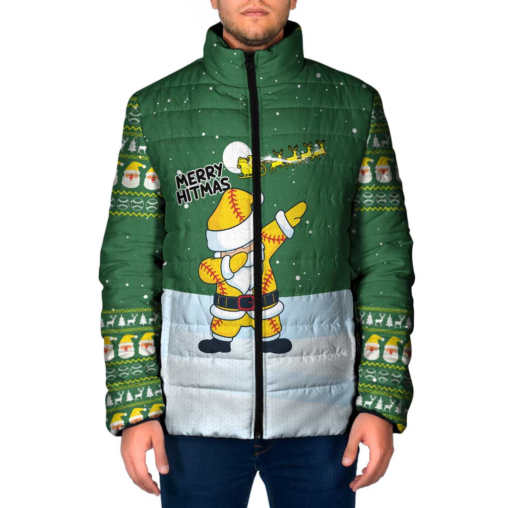 Merry Hitsmas Christmas Yall Christmas Padded Jacket Xmas Holiday Patterns - Wonder Print Shop