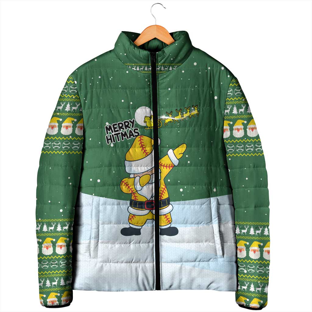 Merry Hitsmas Christmas Yall Christmas Padded Jacket Xmas Holiday Patterns - Wonder Print Shop