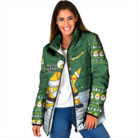 Merry Hitsmas Christmas Yall Christmas Padded Jacket Xmas Holiday Patterns - Wonder Print Shop