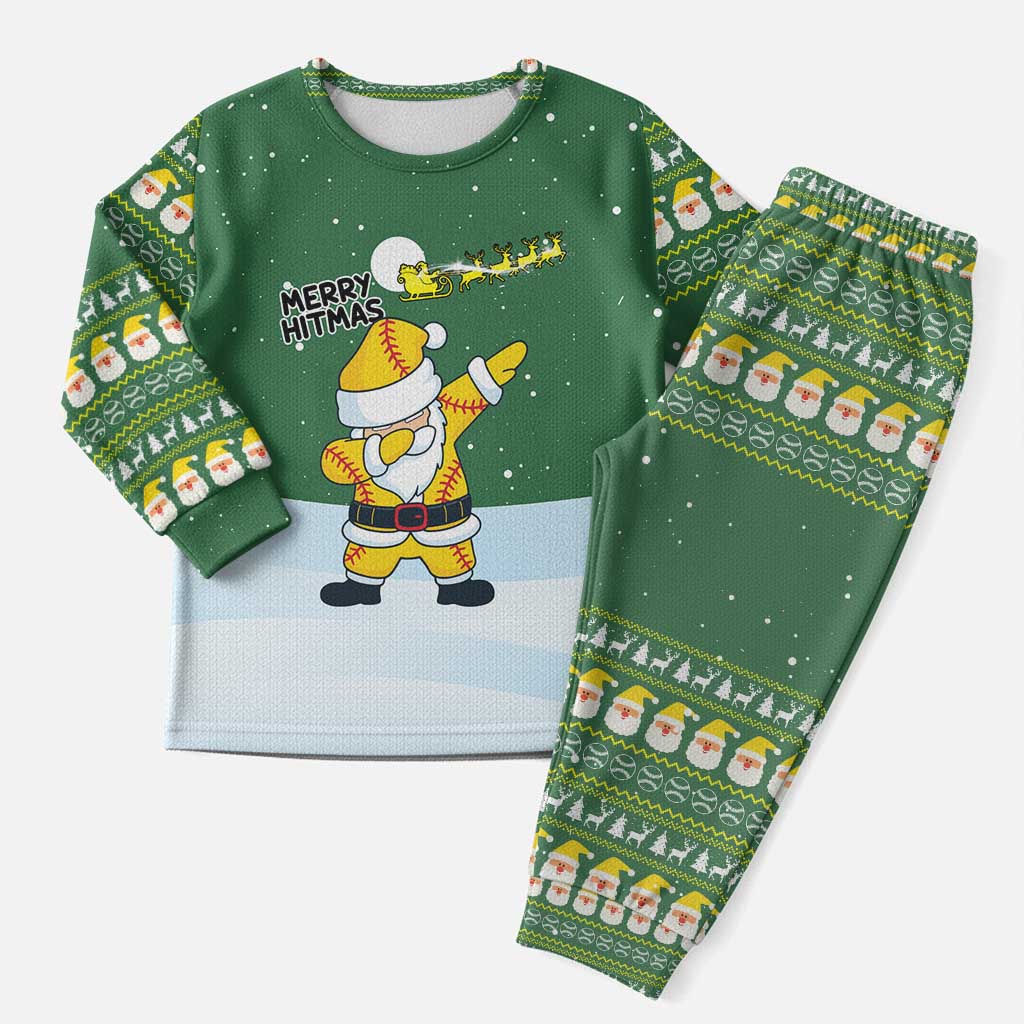 Merry Hitsmas Christmas Yall Christmas Pajama Set Xmas Holiday Patterns - Wonder Print Shop