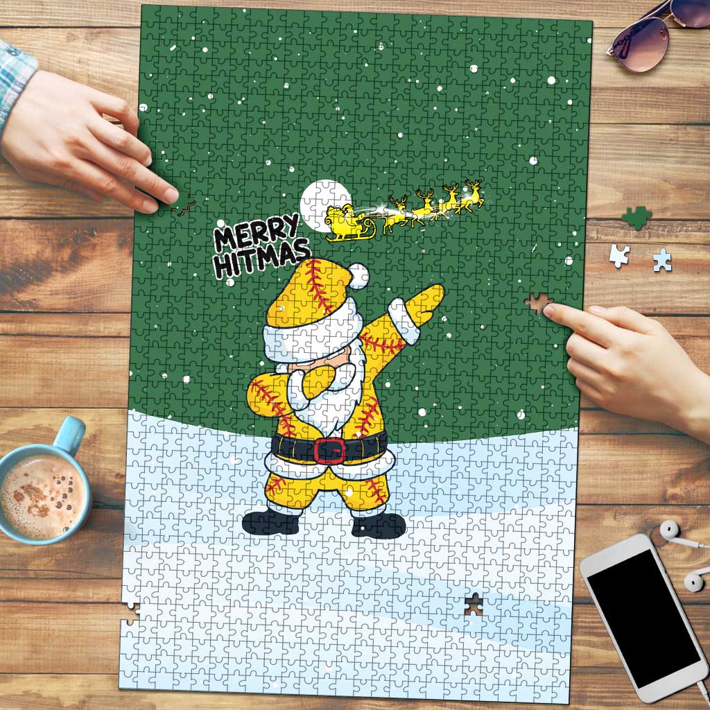Merry Hitsmas Christmas Yall Christmas Puzzle Xmas Holiday Patterns - Wonder Print Shop