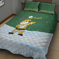 Merry Hitsmas Christmas Yall Christmas Quilt Bed Set Xmas Holiday Patterns - Wonder Print Shop