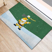 Merry Hitsmas Christmas Yall Christmas Rubber Doormat Xmas Holiday Patterns - Wonder Print Shop