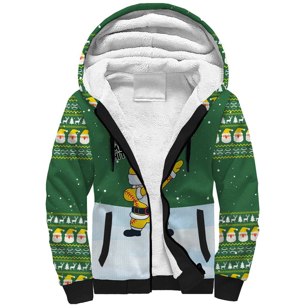 Merry Hitsmas Christmas Yall Christmas Sherpa Hoodie Xmas Holiday Patterns - Wonder Print Shop